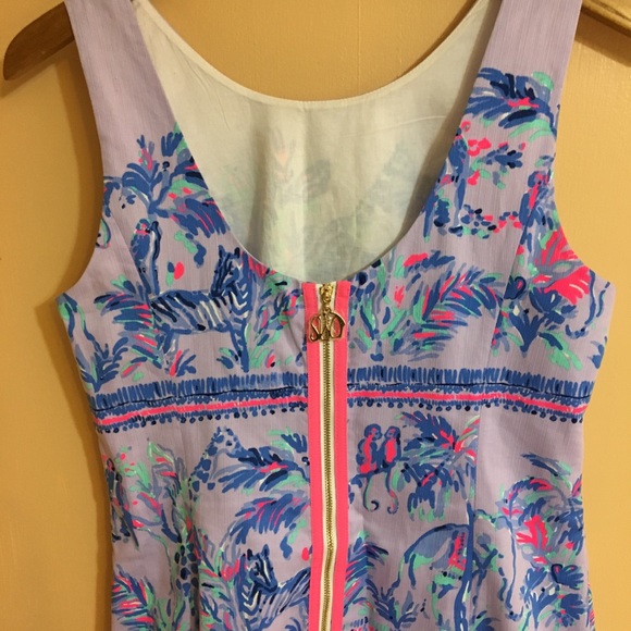 NEW Lilly Pulitzer Mila Shift Dress Fruity Monkey - Picture 2 of 4